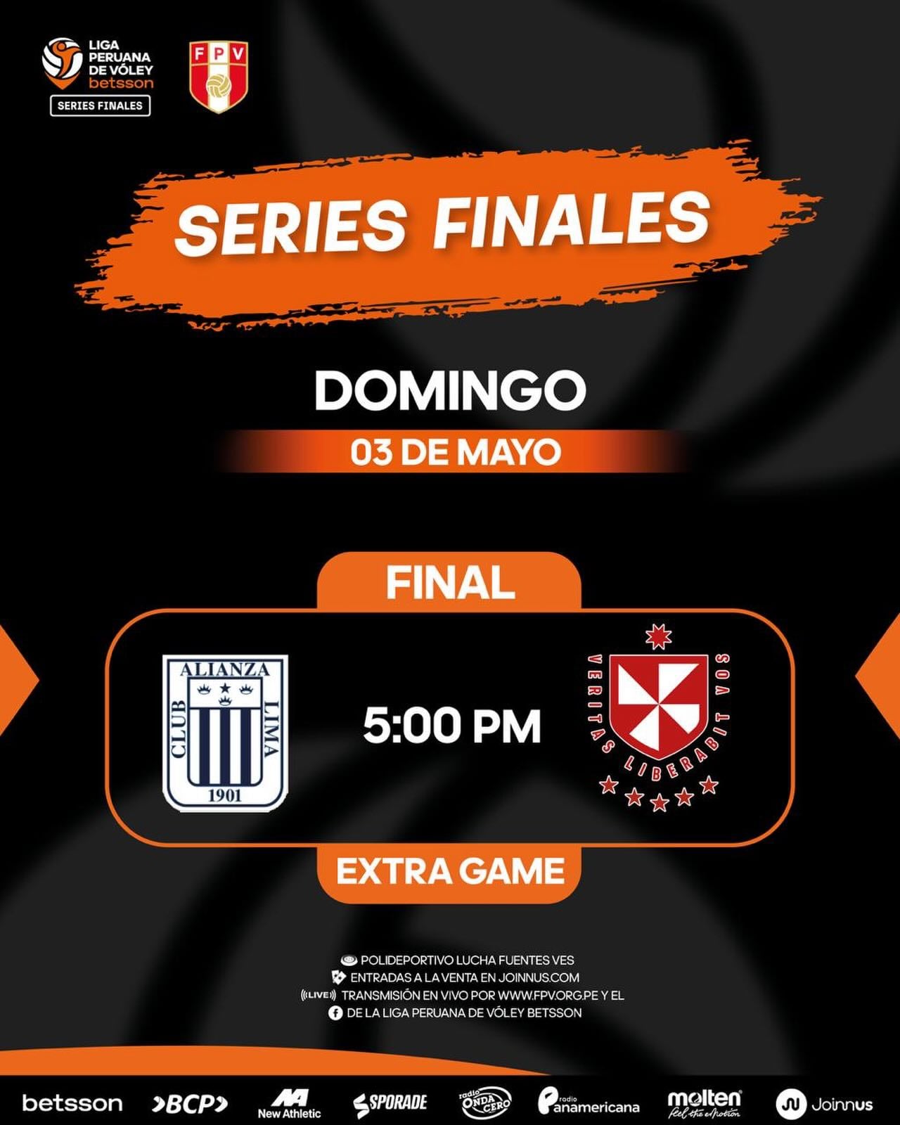 Las entradas para el 'extra game' entre Alianza Lima y San Mart&iacute;n se vender&aacute;n el 30 de abril.