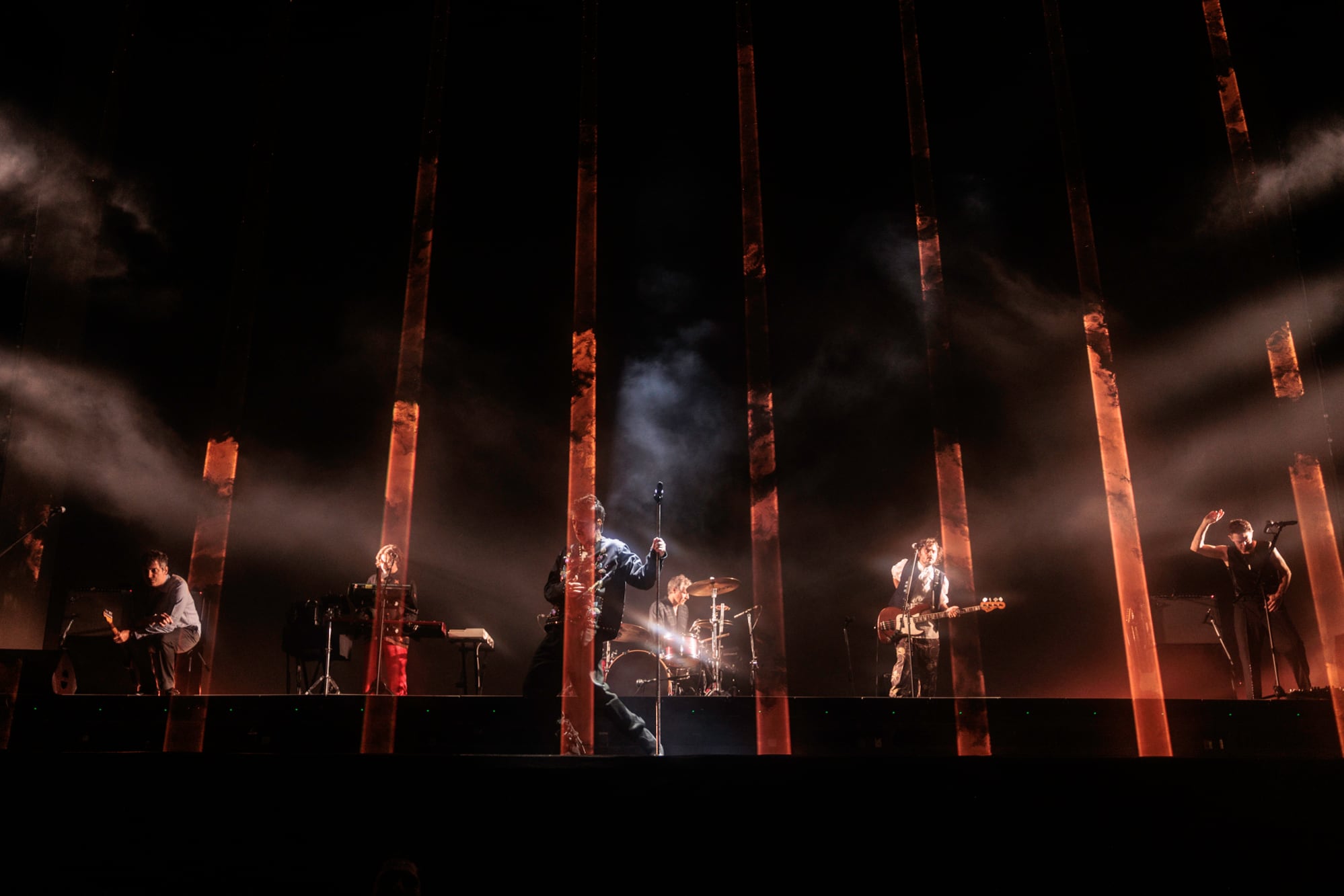 Adrián Dárgelos y Babasónicos brindan un show inolvidable lleno de canciones.