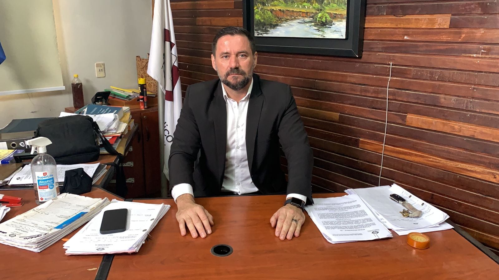 El fiscal Arriola solicita captura de Wilson Rodríguez en la operación Cross por narcotráfico.