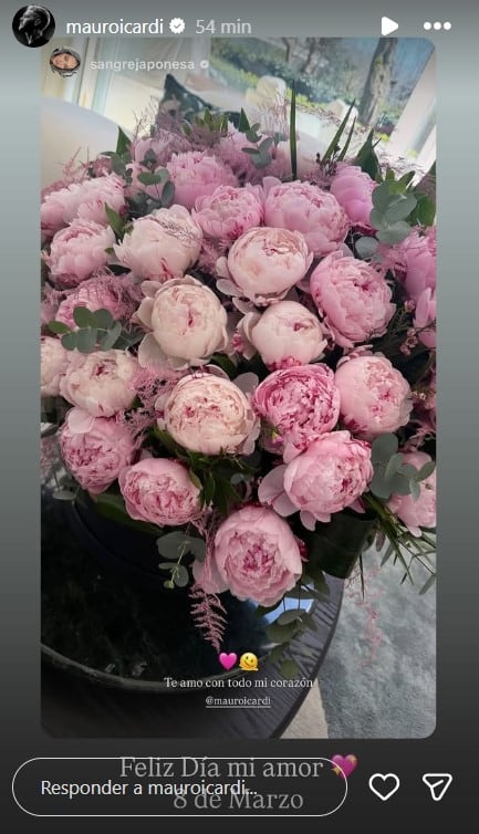 Mauro Icardi y Maxi López expresan su amor y respeto en el Día Internacional de la Mujer.