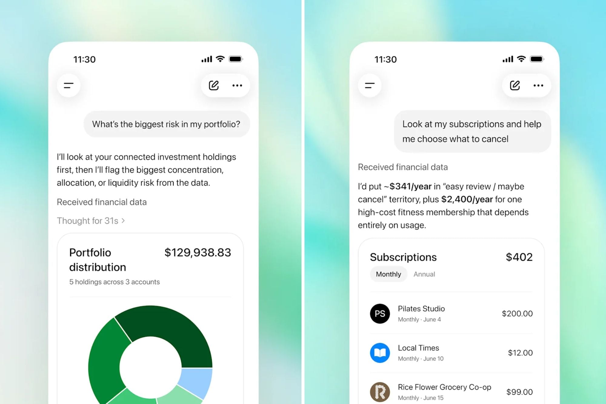OpenAI presenta una nueva herramienta de finanzas personales integrada en ChatGPT para usuarios Pro en EE. UU.