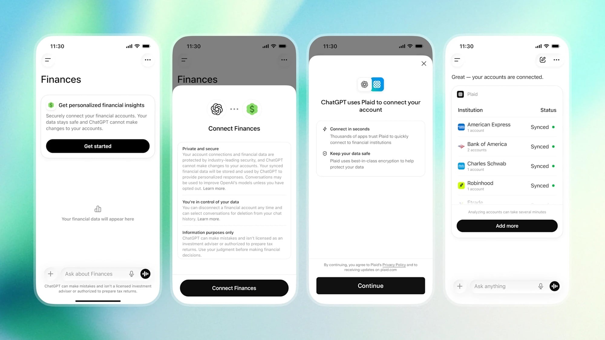 OpenAI presenta una nueva herramienta de finanzas personales integrada en ChatGPT para usuarios Pro en EE. UU.