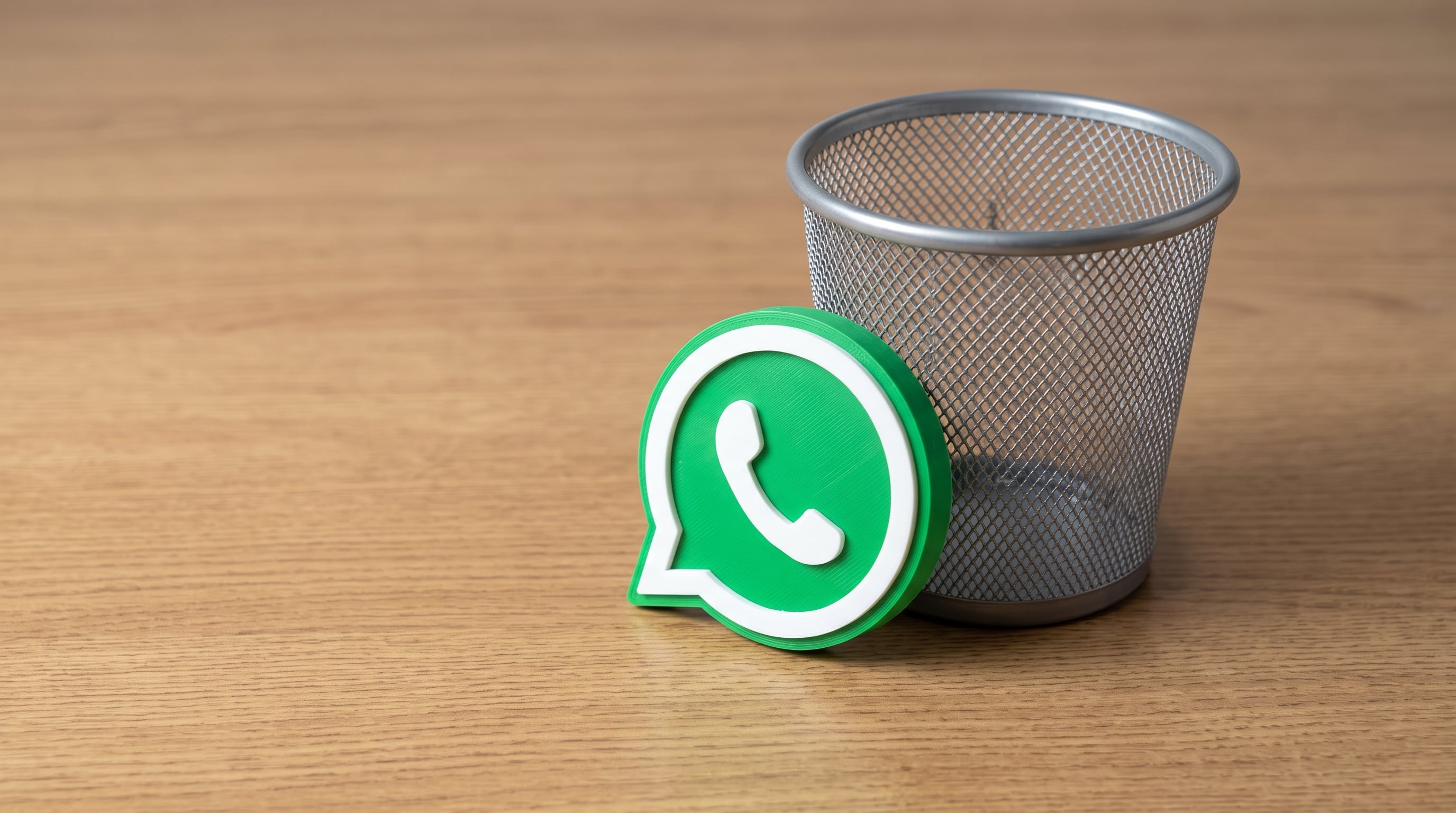 Descubre c&oacute;mo acceder a la papelera de WhatsApp y liberar espacio en tu dispositivo.