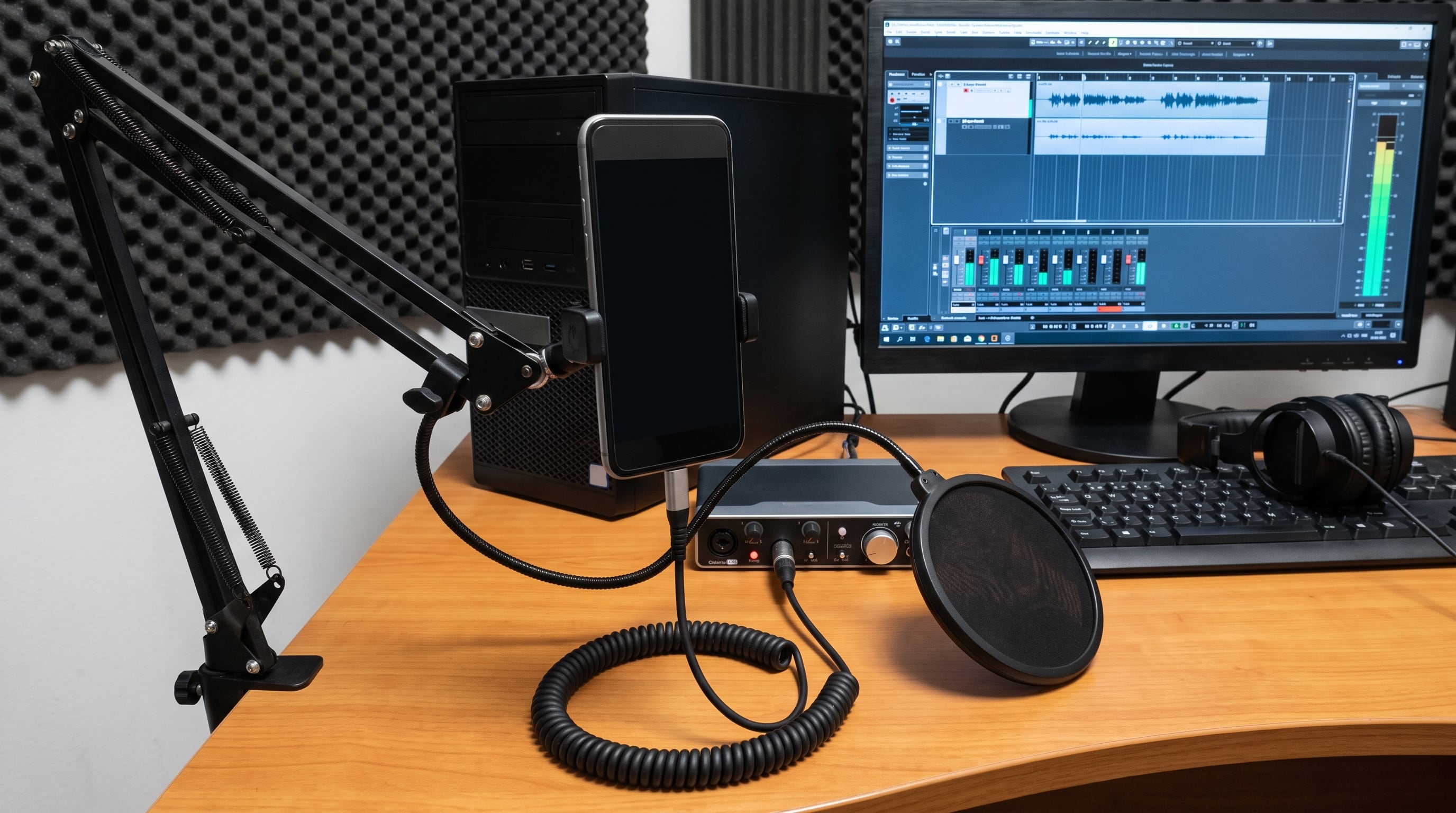Transformar un celular en micrófono mejora la calidad de audio en videollamadas y grabaciones.