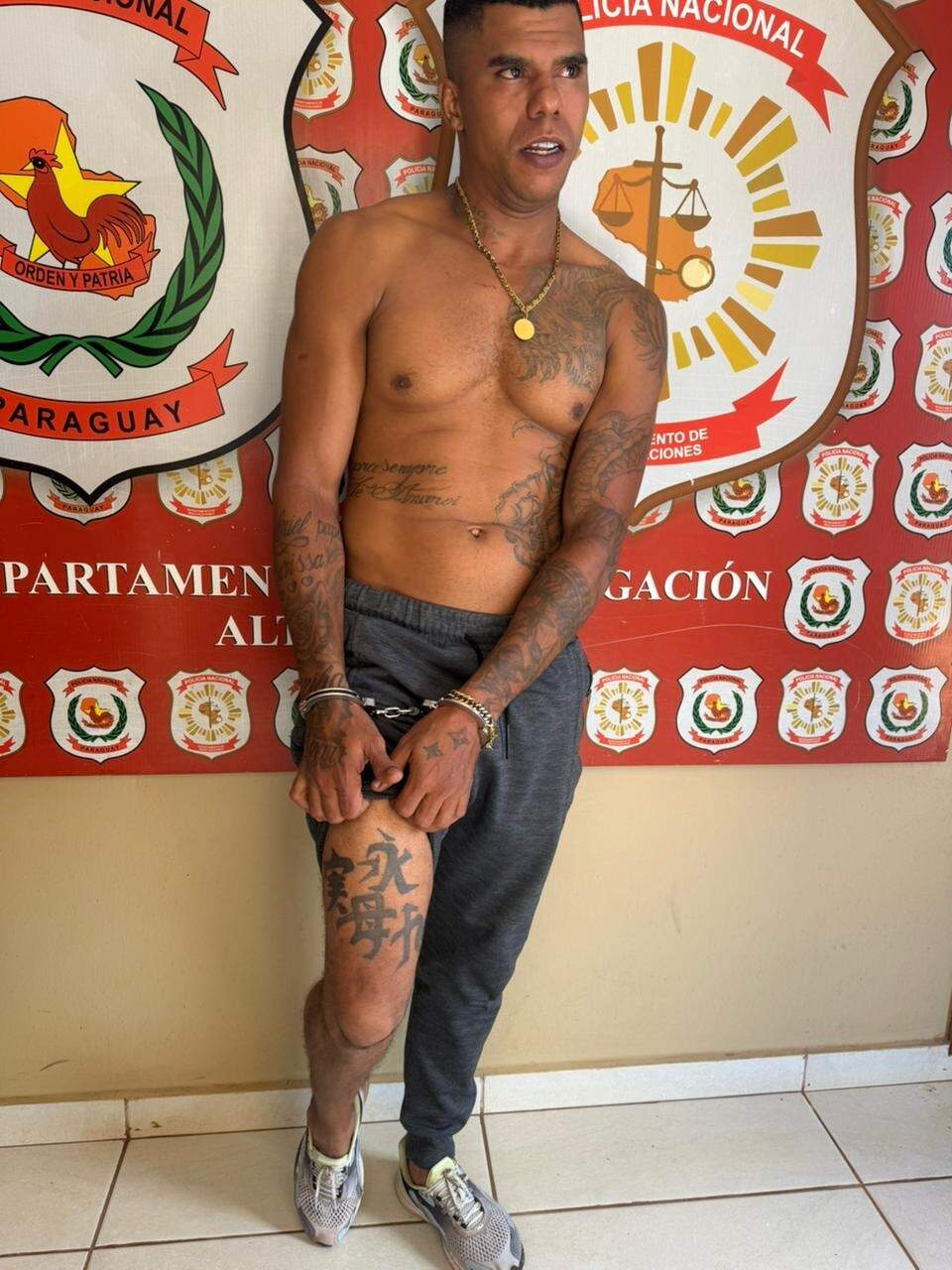 Danilo Fernandes de Souza, buscado en Brasil, fue capturado en el barrio Remansito de Ciudad del Este.