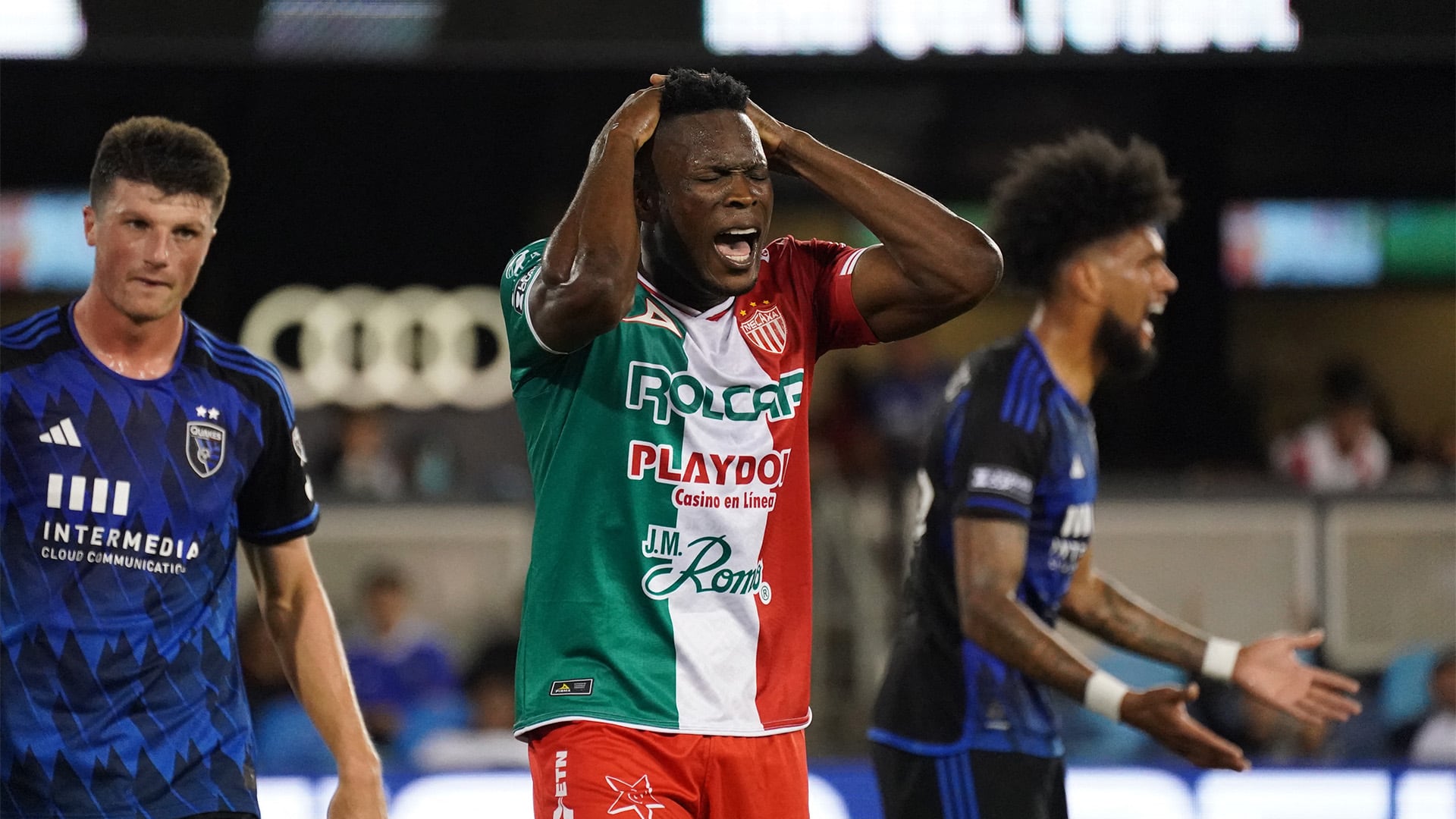 El goleador Diber Cambindo tendrá que estar fuera entre 4 y 6 semanas tras un traumatismo craneoencefálico leve.