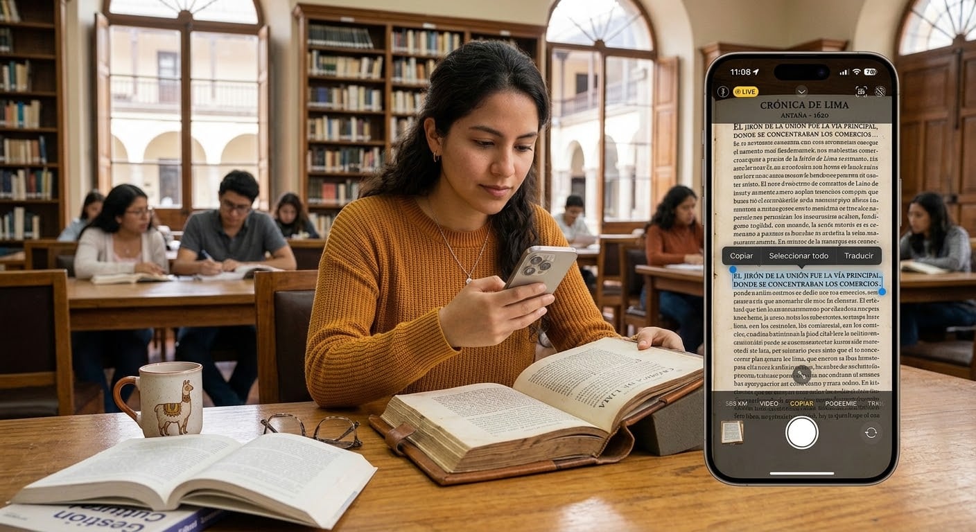 Descubre cómo utilizar tu teléfono para convertir apuntes rápidamente.