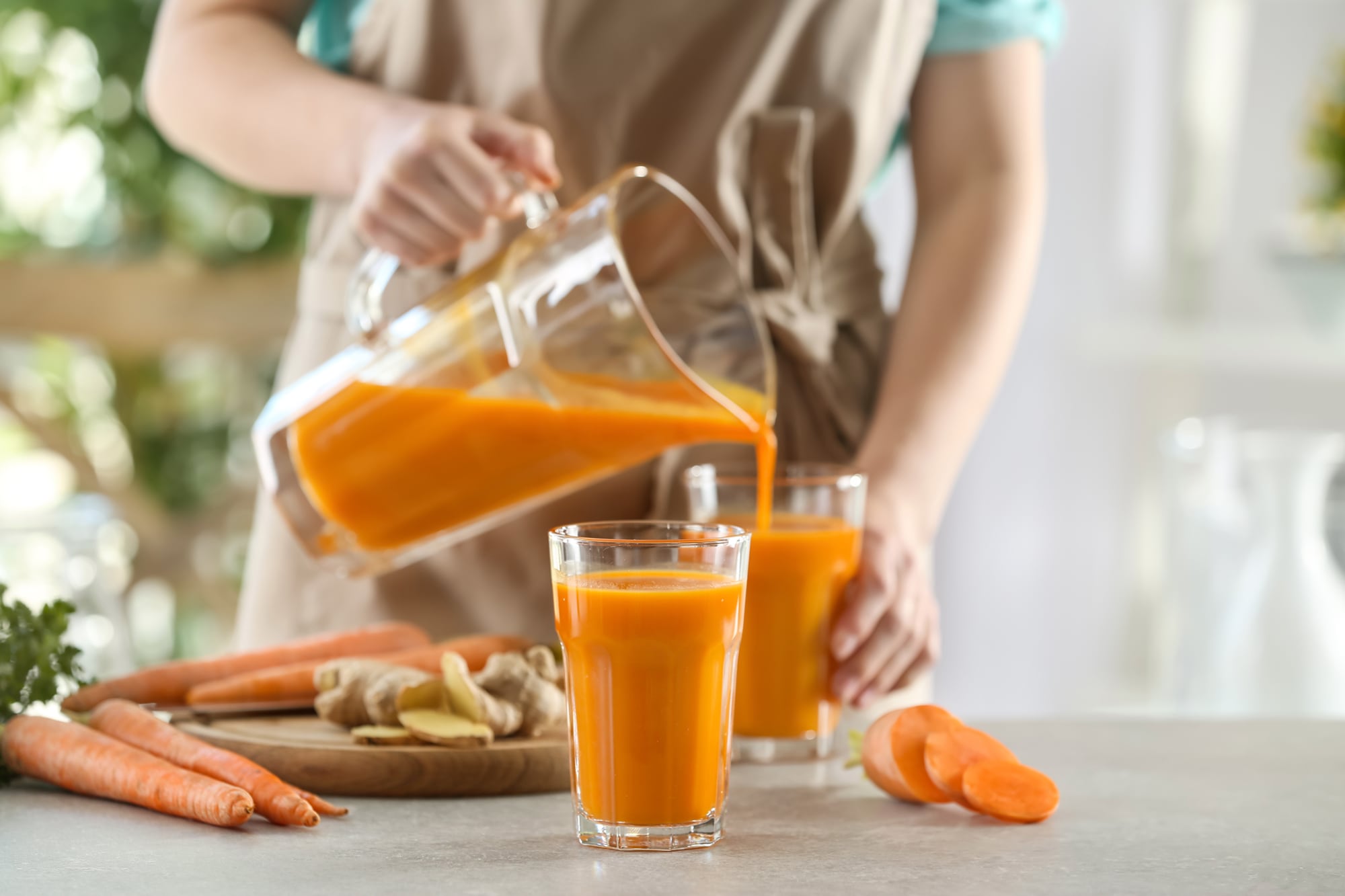 Un estudio revela que el jugo de zanahoria puede disminuir la presión sistólica y aumentar la antioxidación.