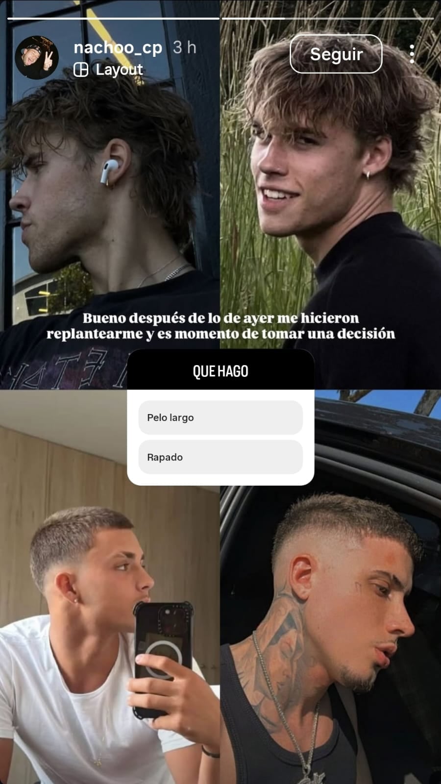 Nacho Castañares sorprende con un cambio de look radical: ¡se rapó!