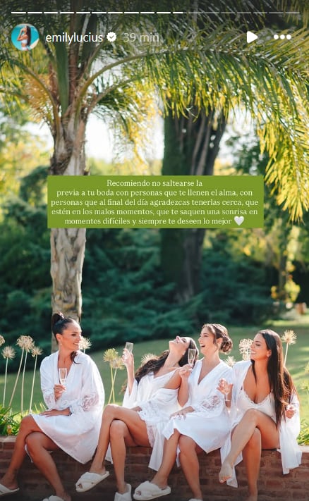 La influencer y el empresario celebraron su casamiento rodeados de famosos y un ambiente mediterráneo.