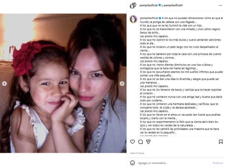 El actor recordó a Blanca, quien cumpliría 20 años, con un conmovedor mensaje en redes sociales.