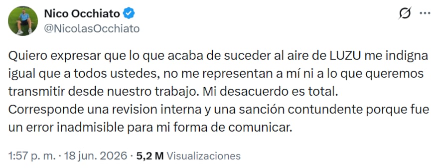 Flor Peña generó controversia al dar información falsa sobre la salud del padre de Messi en vivo.