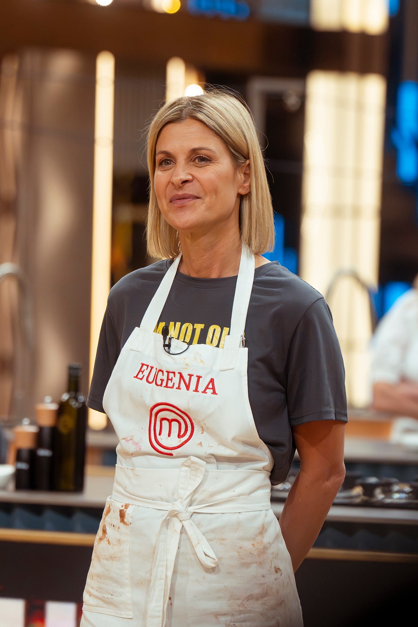 La actriz se sinceró sobre su experiencia en MasterChef y su relación con el jurado Germán Martitegui.