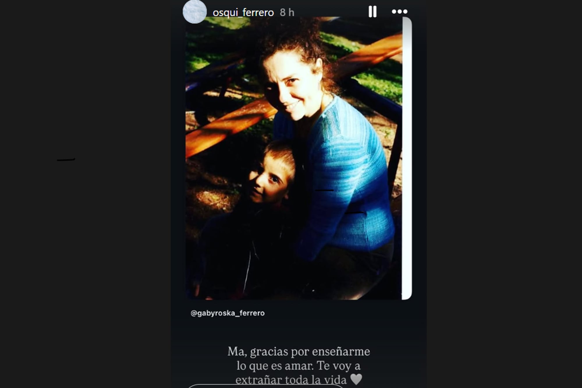 Gaby Ferrero, destacada figura del teatro y la televisión, falleció a los 64 años. Su hijo compartió un emotivo mensaje.