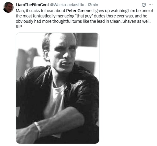 El actor Peter Greene, conocido por su papel en Pulp Fiction, murió a los 60 años en Nueva York.