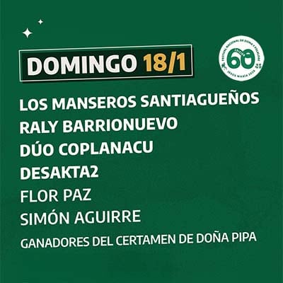Hoy se celebra la anteúltima jornada del Festival de Doma y Folklore en Córdoba, con artistas destacados.