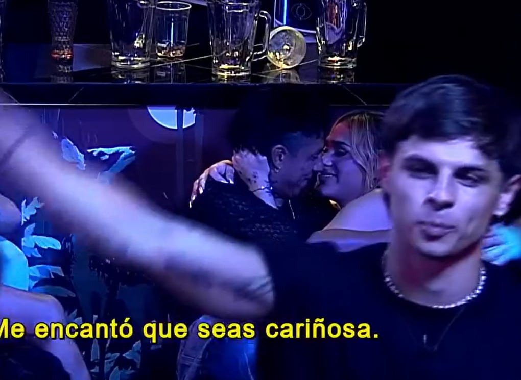 Florencia de la V apoya el amor entre Brian Sarmiento y Danelik en Gran Hermano.