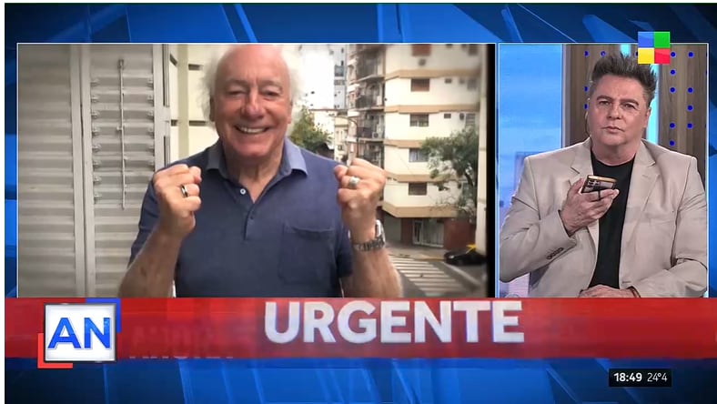 El empresario Guillermo Coppola fue dado de alta tras ser internado por hipertensión pulmonar.