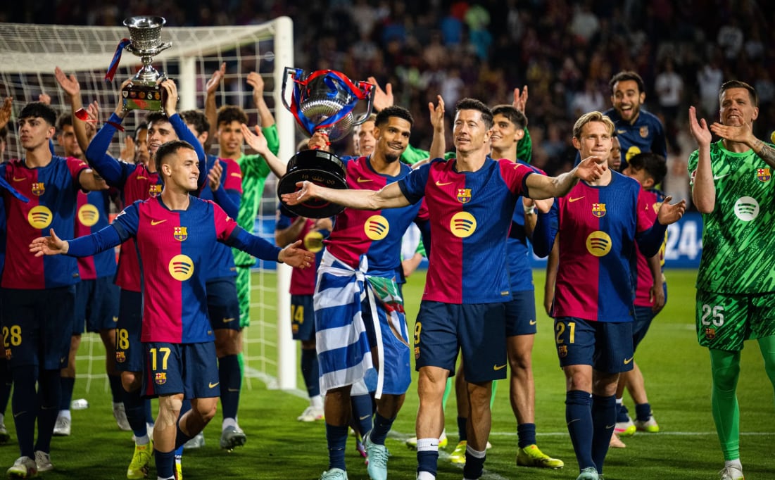 El FC Barcelona es campeón de invierno, pero no siempre se lleva el título final, como indica la historia.