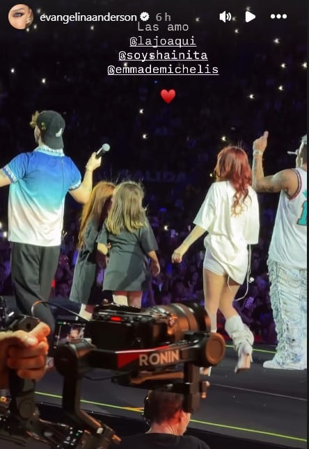 En un emocionante show, Ian Lucas elogió a Evangelina Anderson como la mujer más linda de Argentina.