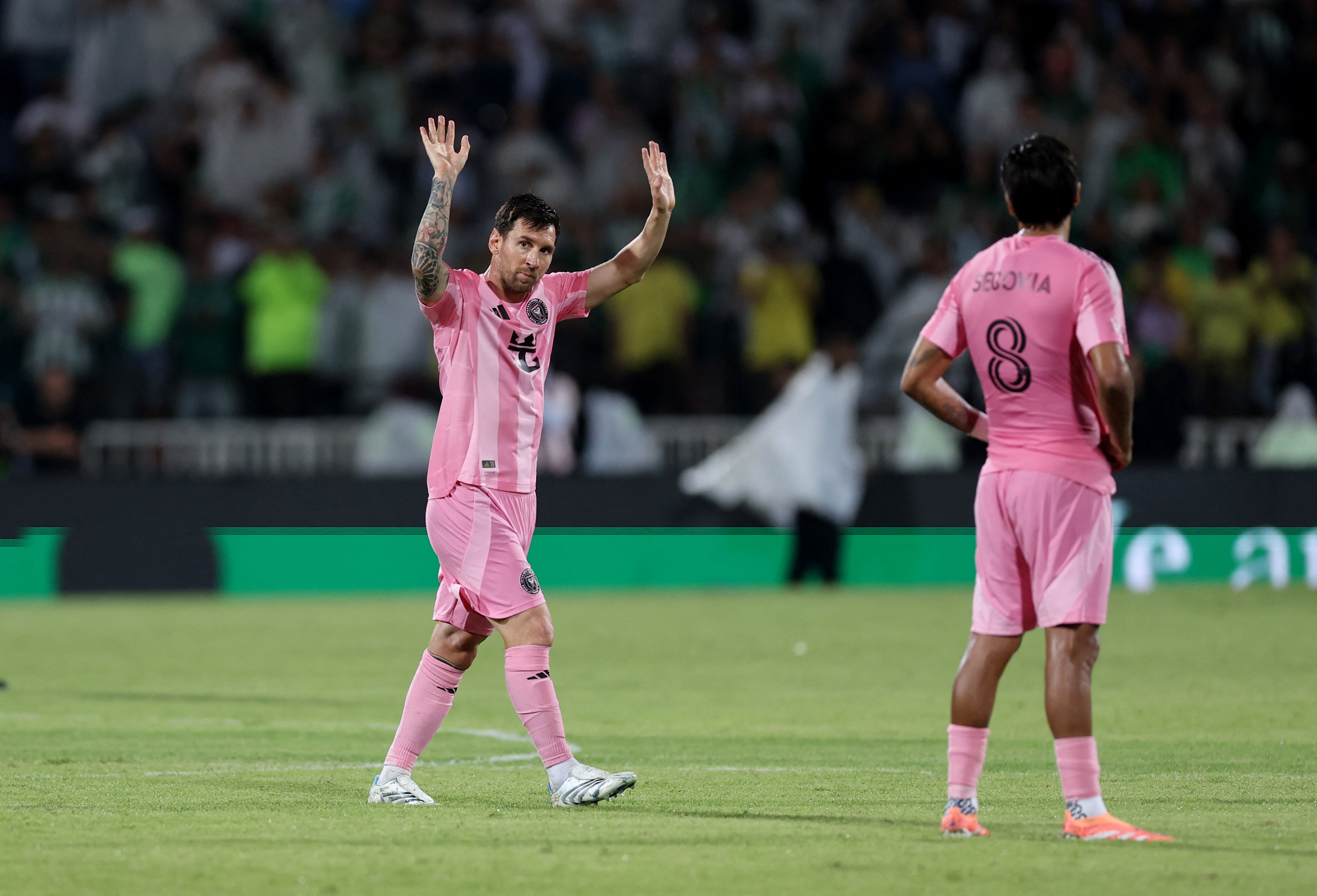Con Messi como titular, Inter Miami enfrenta a Los Angeles FC en la MLS.