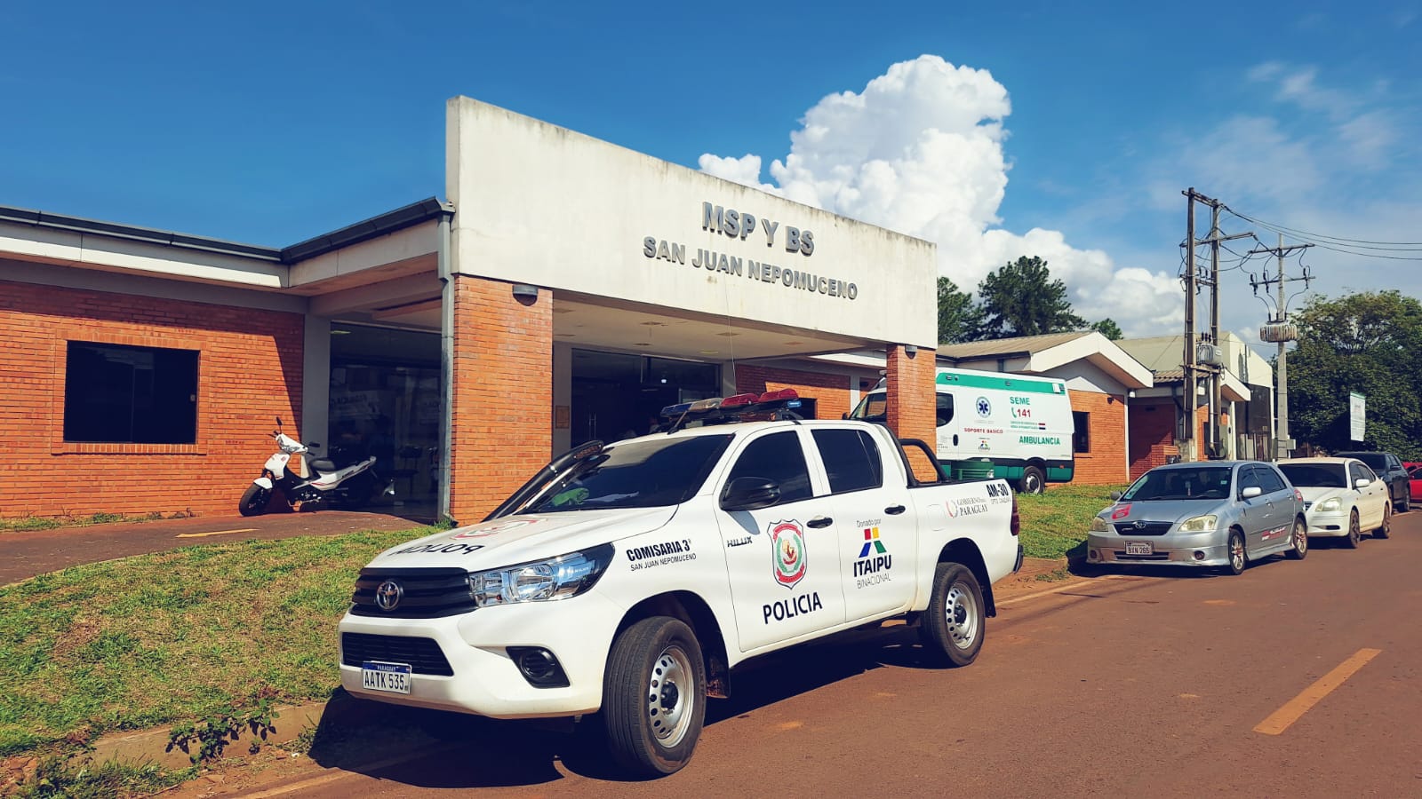 El suboficial Édgar Escurra fue encontrado con una herida de bala en la cabeza.