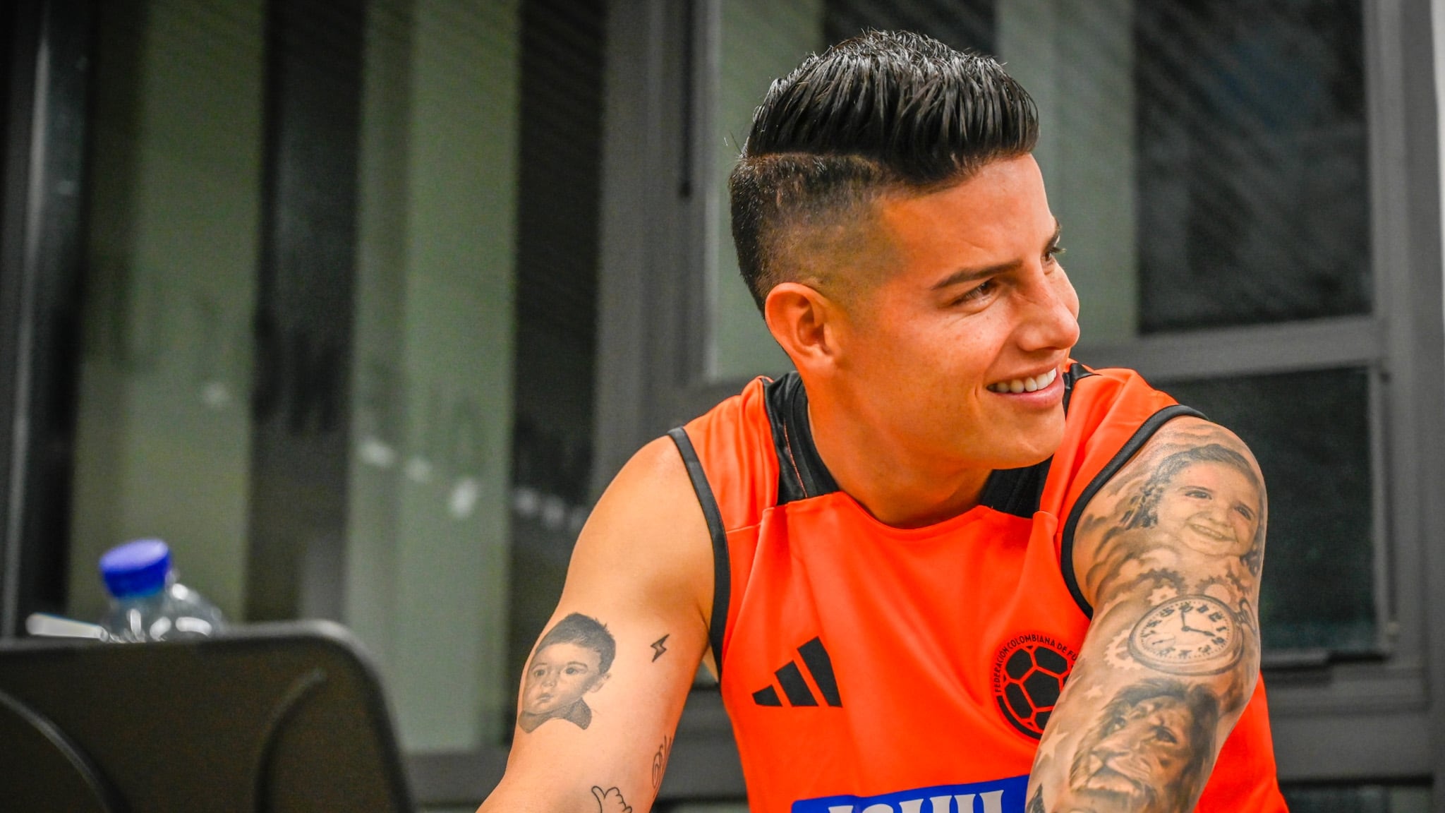 James Rodríguez revela que su hija Salomé influirá en su decisión de retirarse del fútbol.