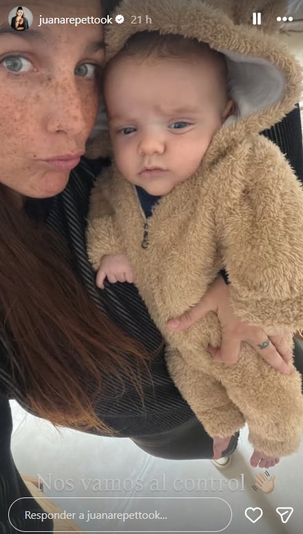 La actriz comparte detalles sobre la recuperación de Timoteo, su hijo menor, tras una operación de hernia inguinal.