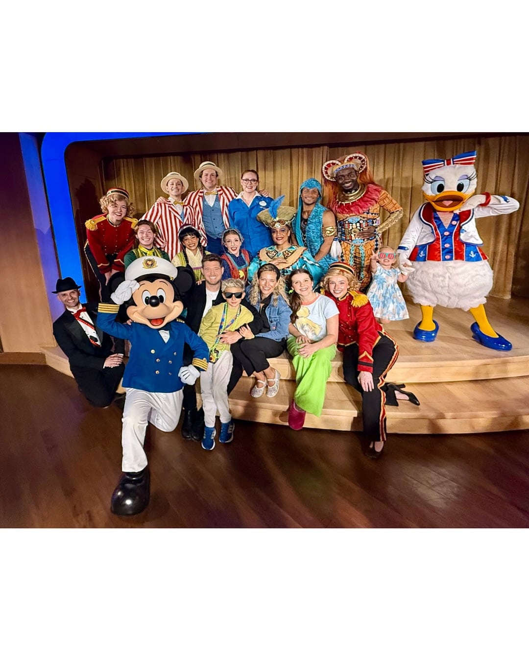 La familia Bublé-Lopilato disfrutó de un crucero inolvidable en Alaska.