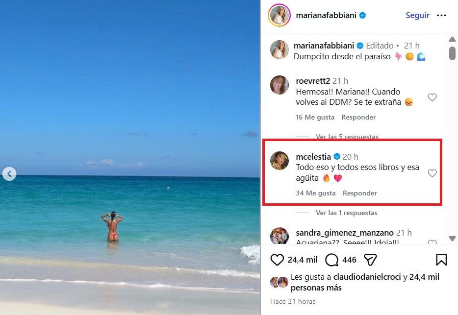 La conductora mostró su viaje con fotos y reflexiones en redes sociales.