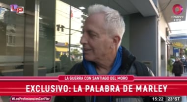 Marley habló sobre su relación con Santiago del Moro y los rumores de distanciamiento.