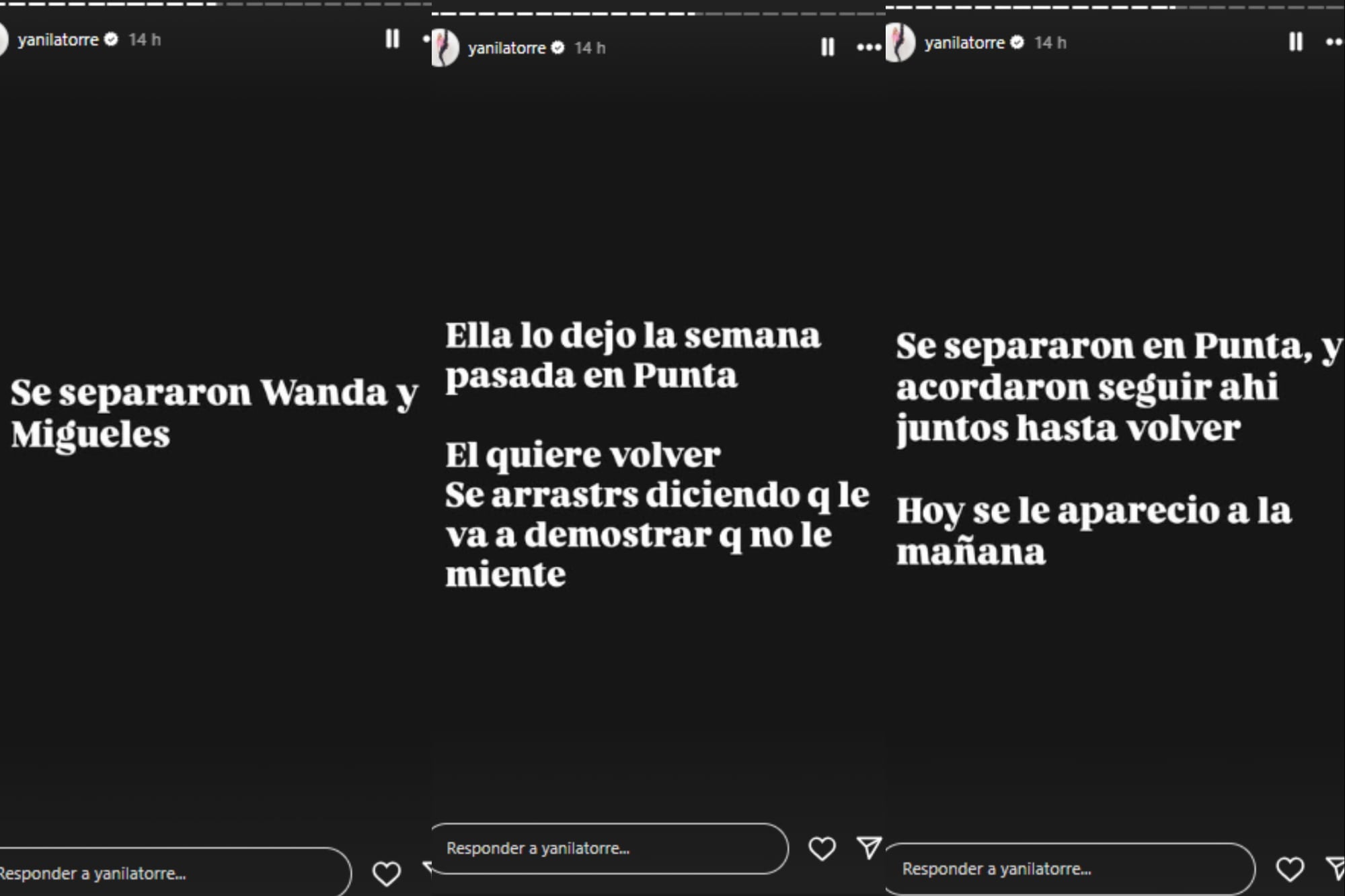 La separación de Wanda Nara y Martín Migueles fue confirmada por Maxi López tras semanas de rumores.