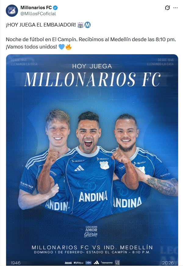 El partido fue suspendido por mal clima y se jugará el lunes a las 3:00 p.m.