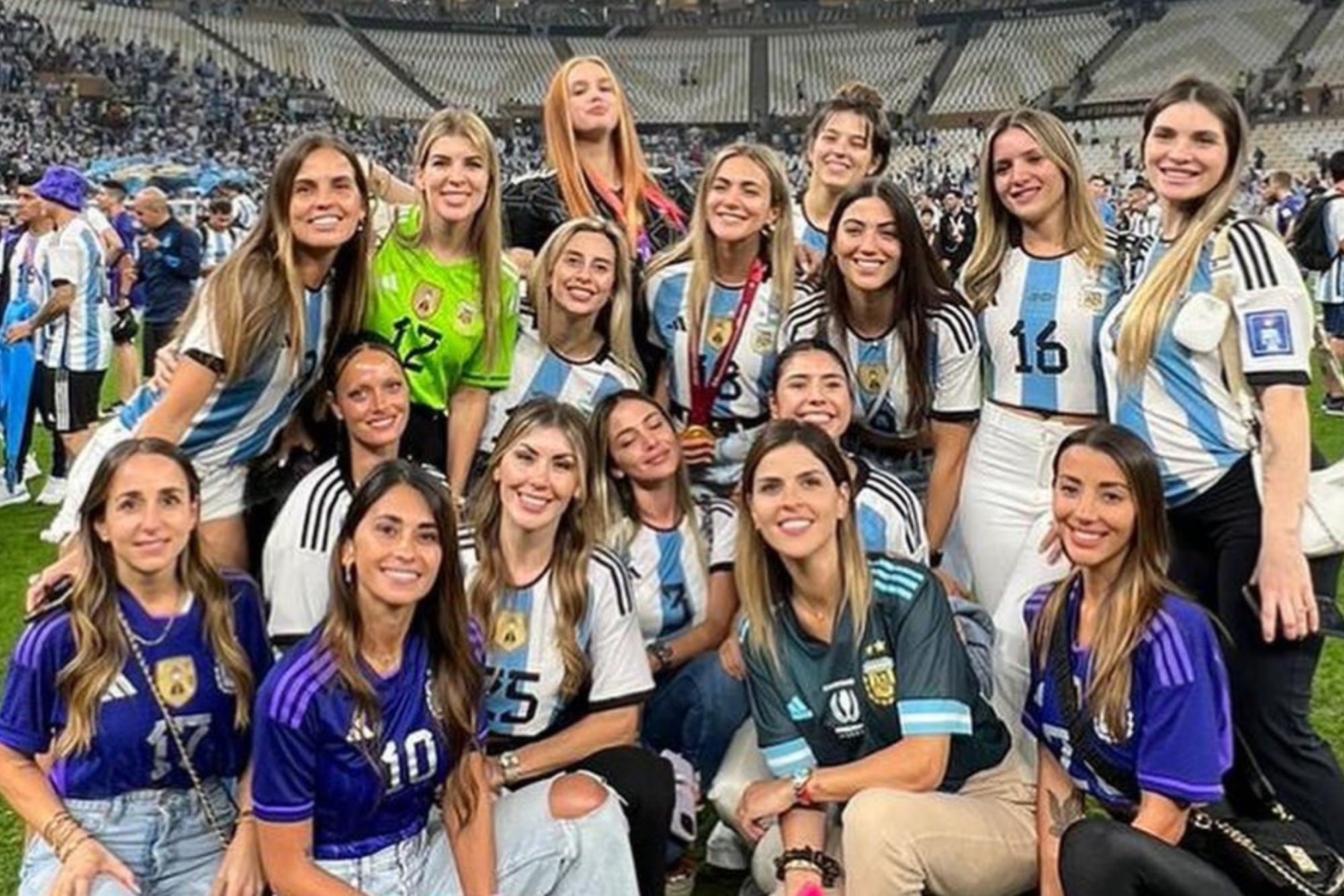 La influencer habló sobre las relaciones entre las parejas de los jugadores de la selección argentina.