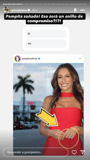 Pampita deslumbra en Miami, pero un detalle en su mano izquierda genera especulaciones sobre un compromiso.
