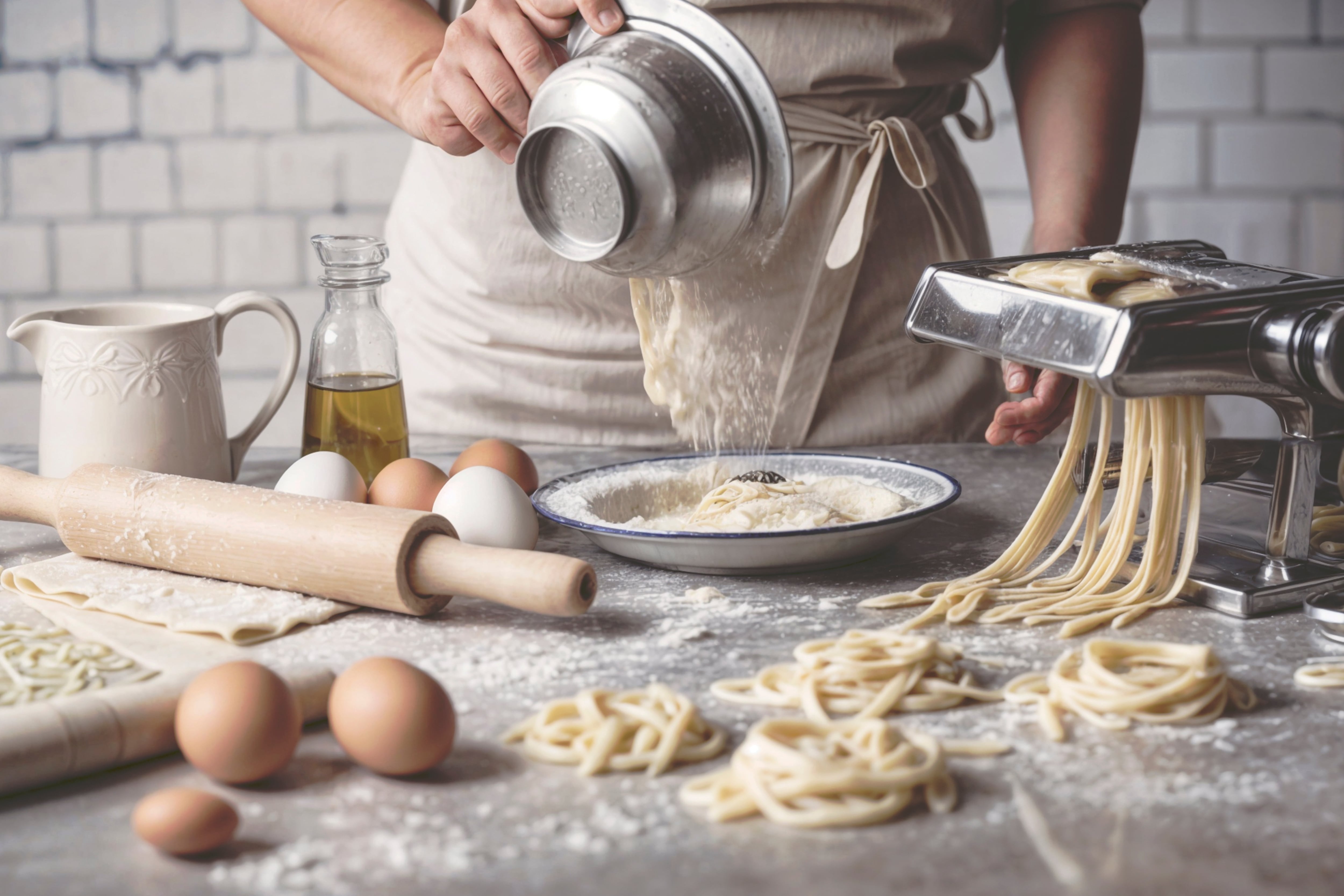 Aprende a preparar pasta casera sin gluten con harina de arroz.