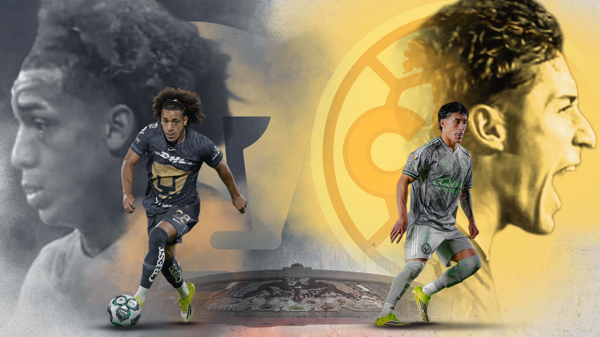 Ambos equipos luchan por la victoria en un Clásico Capitalino sin goles al medio tiempo.