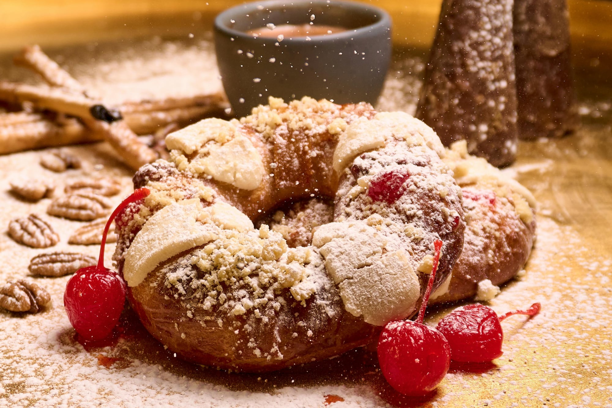 La rosca de Reyes es una tradición argentina que se disfruta el 6 de enero.