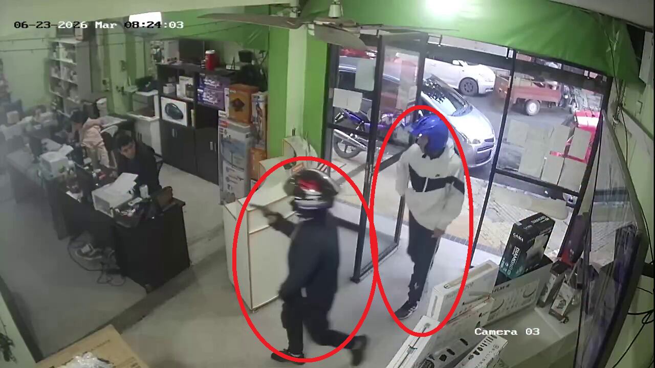 La Polic&iacute;a Nacional recuper&oacute; celulares robados en un asalto a un comercio en Asunci&oacute;n mediante geolocalizaci&oacute;n.