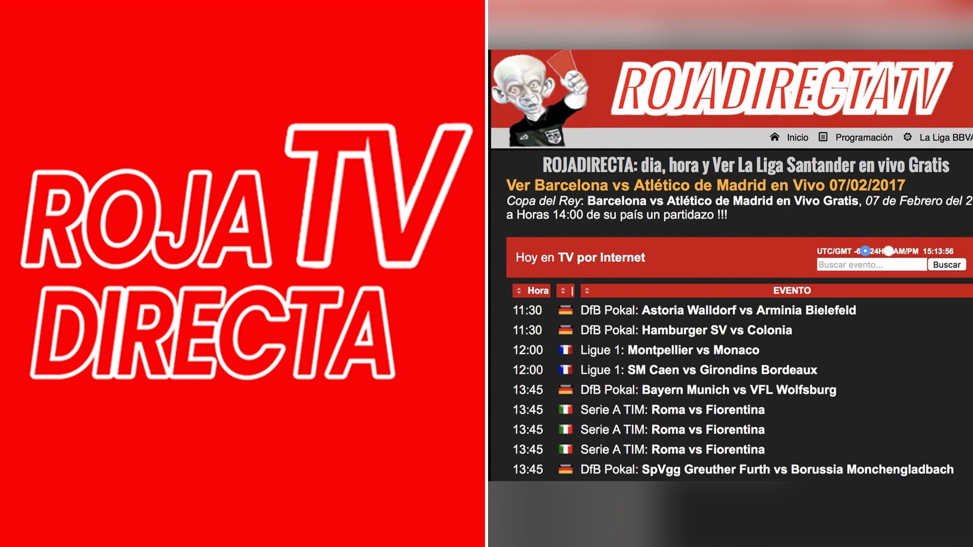 La app Roja Directa enfrenta problemas de seguridad y confiabilidad al buscar ver partidos.