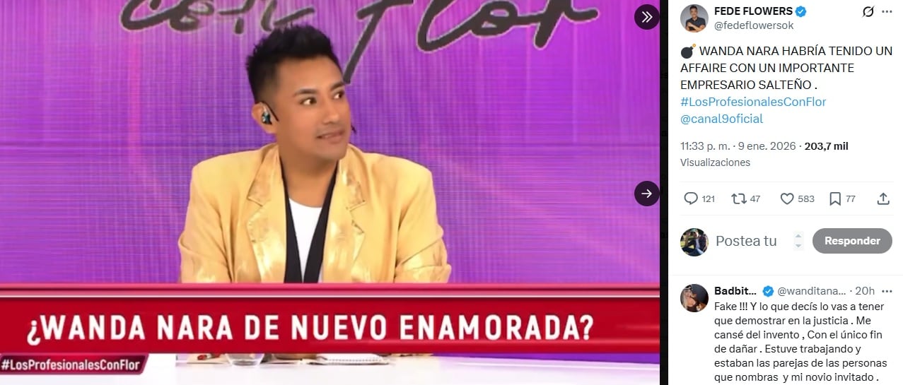 Wanda Nara es vinculada a un productor en medio de su relación con Migueles tras su separación.