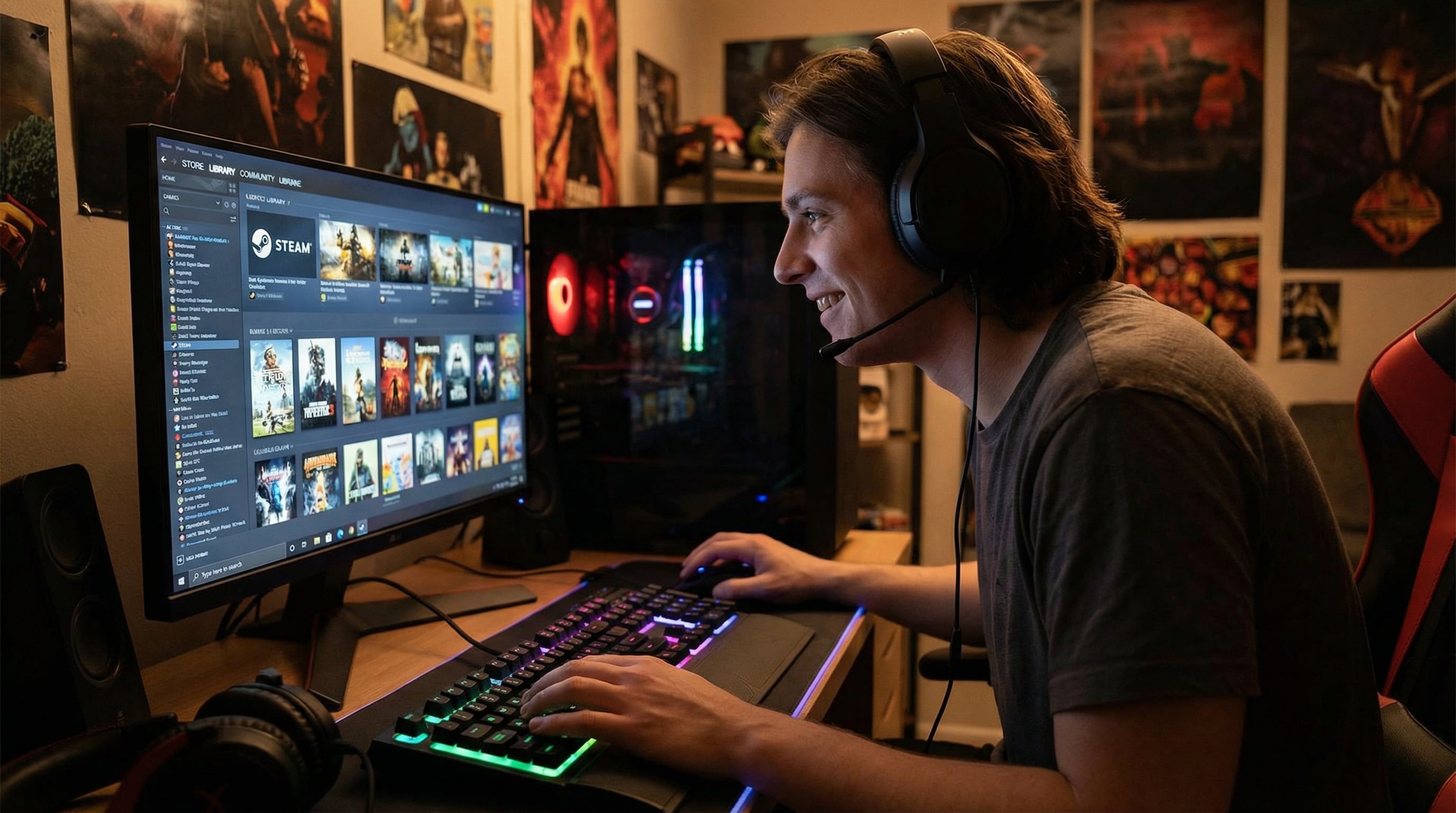 Steam ofrece cuatro t&iacute;tulos gratuitos de diversos g&eacute;neros por tiempo limitado.