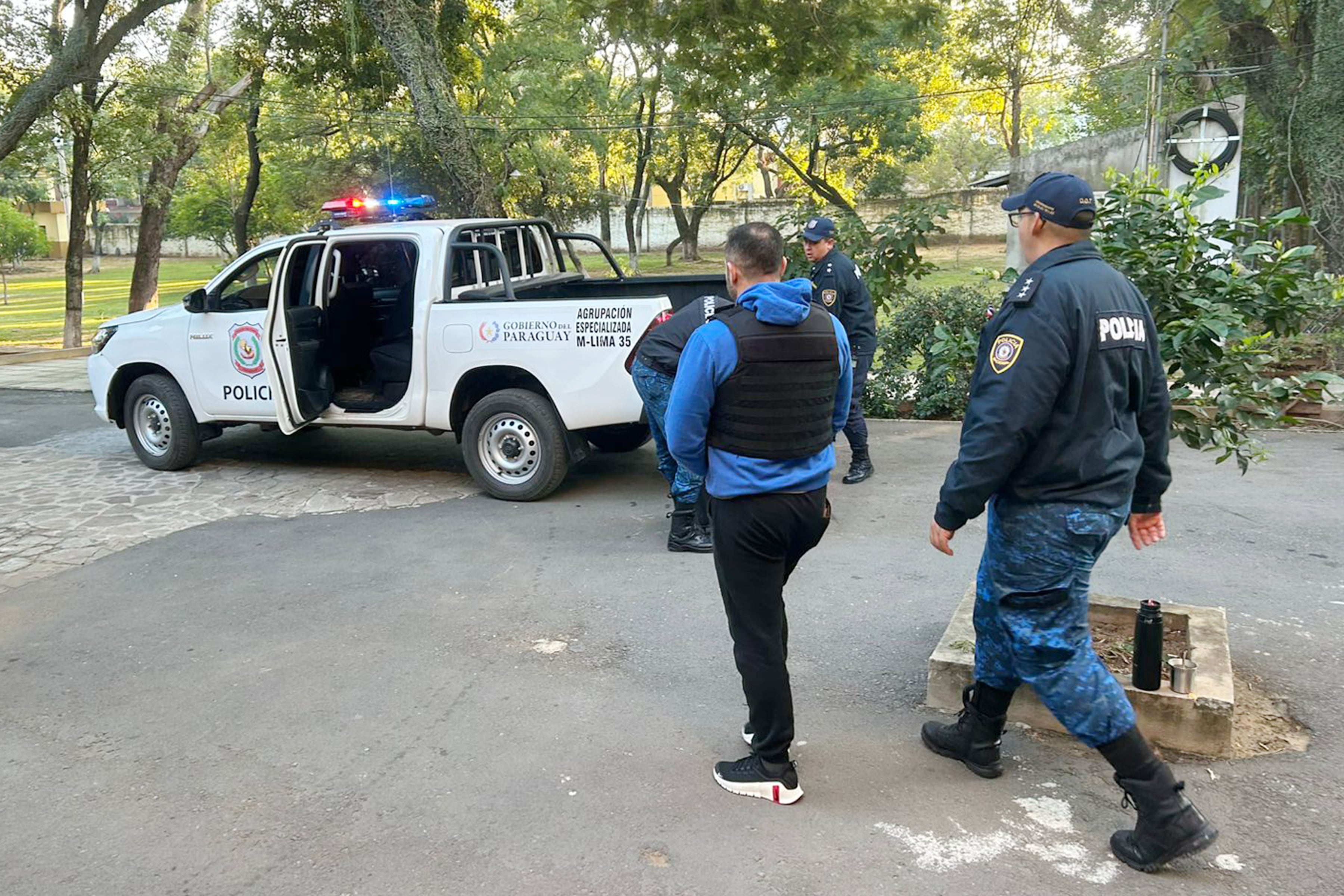 Jaime Franco, narcotraficante paraguayo, fue trasladado a la c&aacute;rcel de m&aacute;xima seguridad de Emboscada.