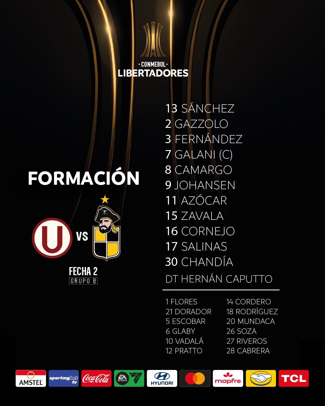 Universitario sufrió una dura derrota en casa frente a Coquimbo Unido por la Copa Libertadores.