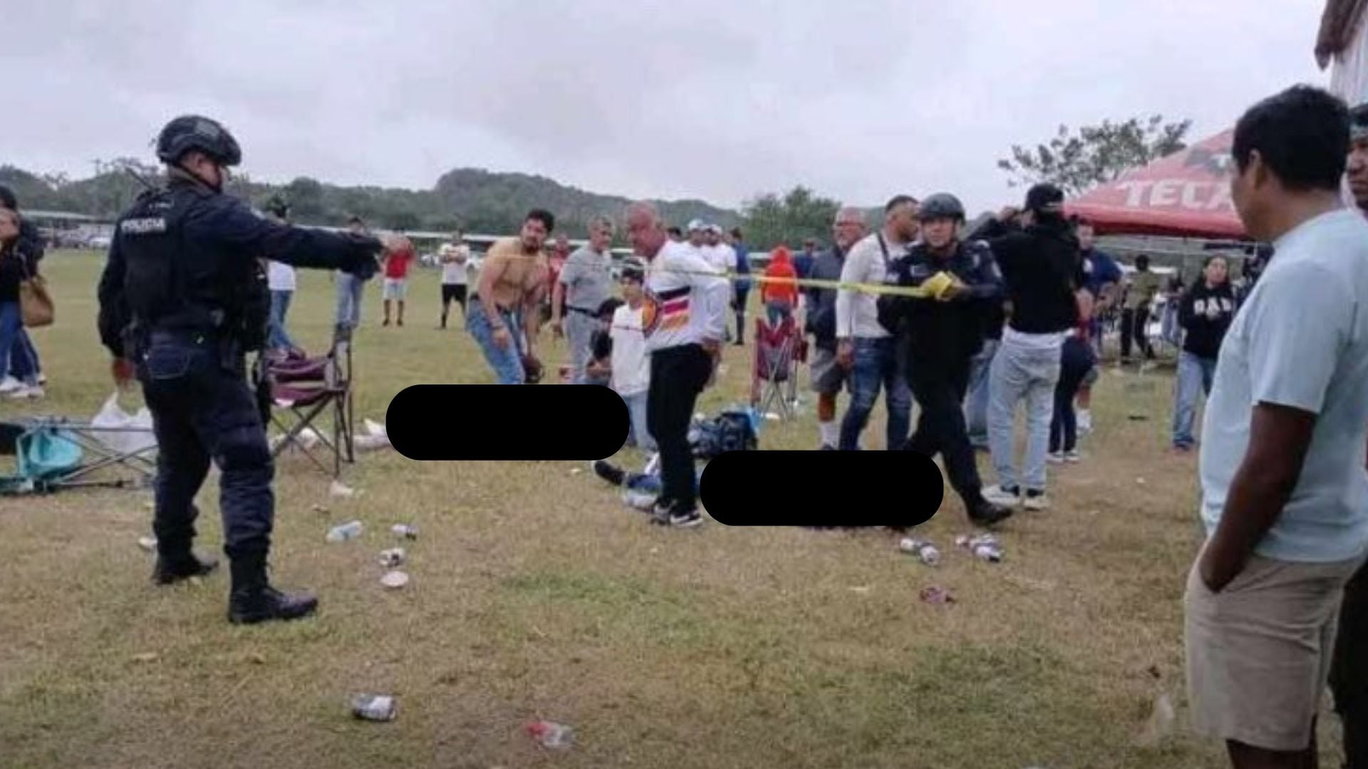 Un ataque armado durante un partido en Tuxpan dejó dos personas muertas y generó pánico entre los asistentes.