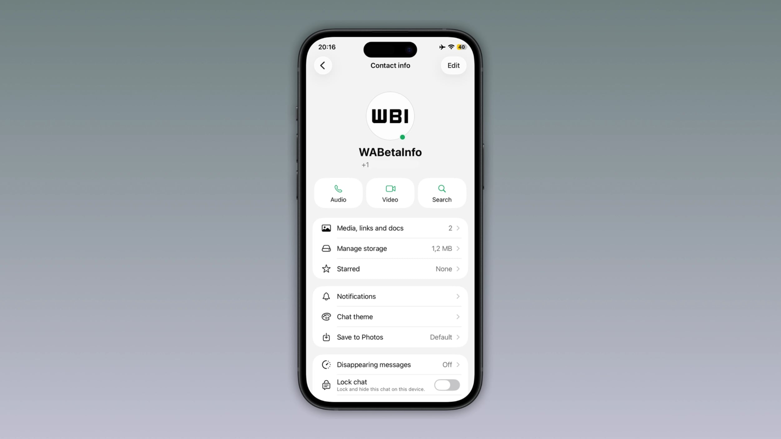 La app de mensajer&iacute;a a&ntilde;ade una opci&oacute;n que indica si un contacto est&aacute; en l&iacute;nea o desconectado.